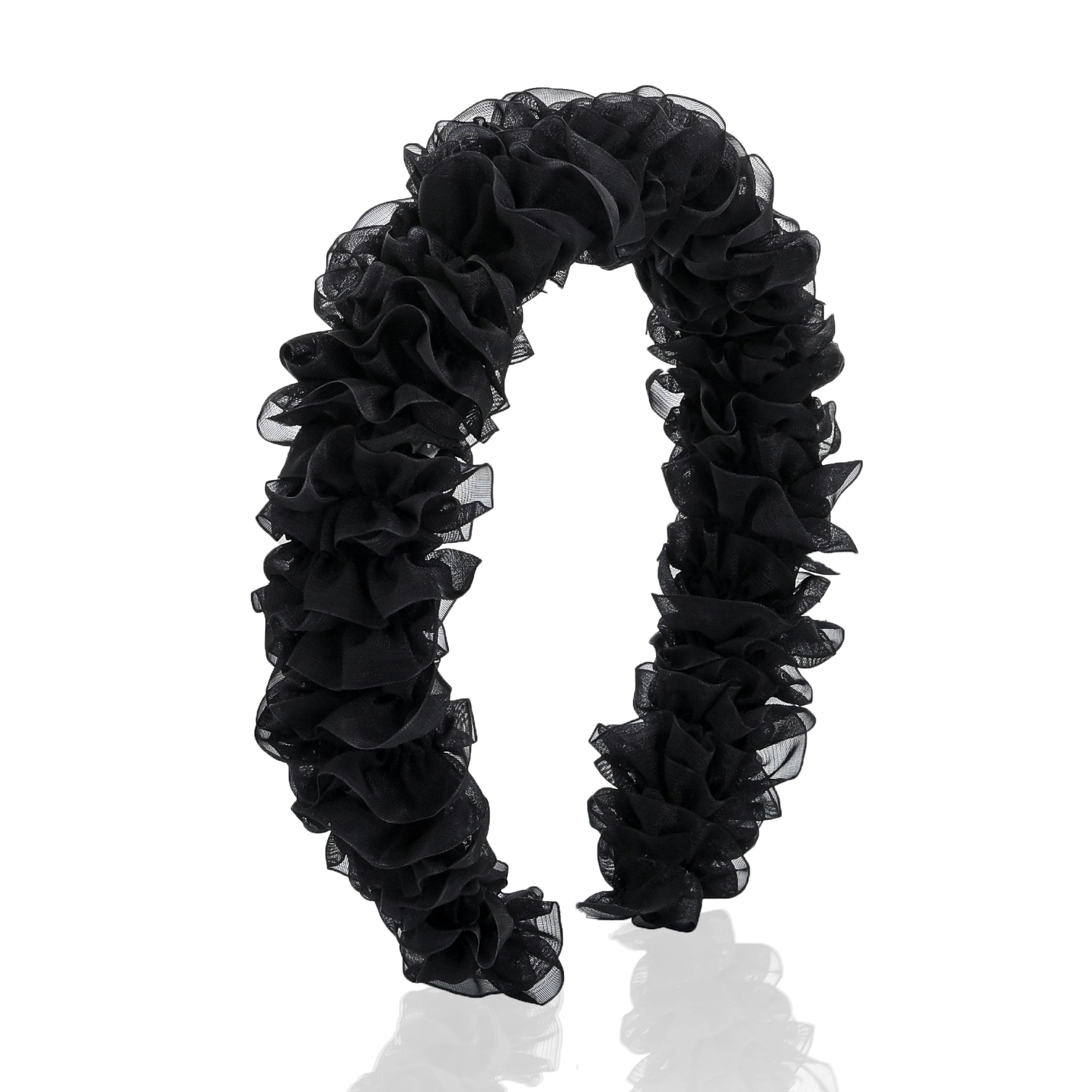Ruffled Sheer Headband