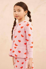 Love Hearts Pencil Skirt | Bubble Gum