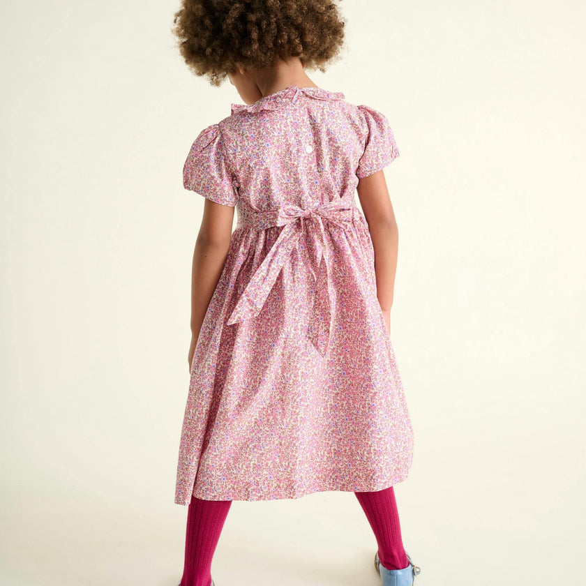 Smocked Girls Dress