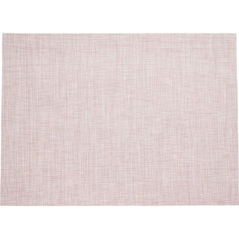 Mini Basketweave Floor Mat, Blush