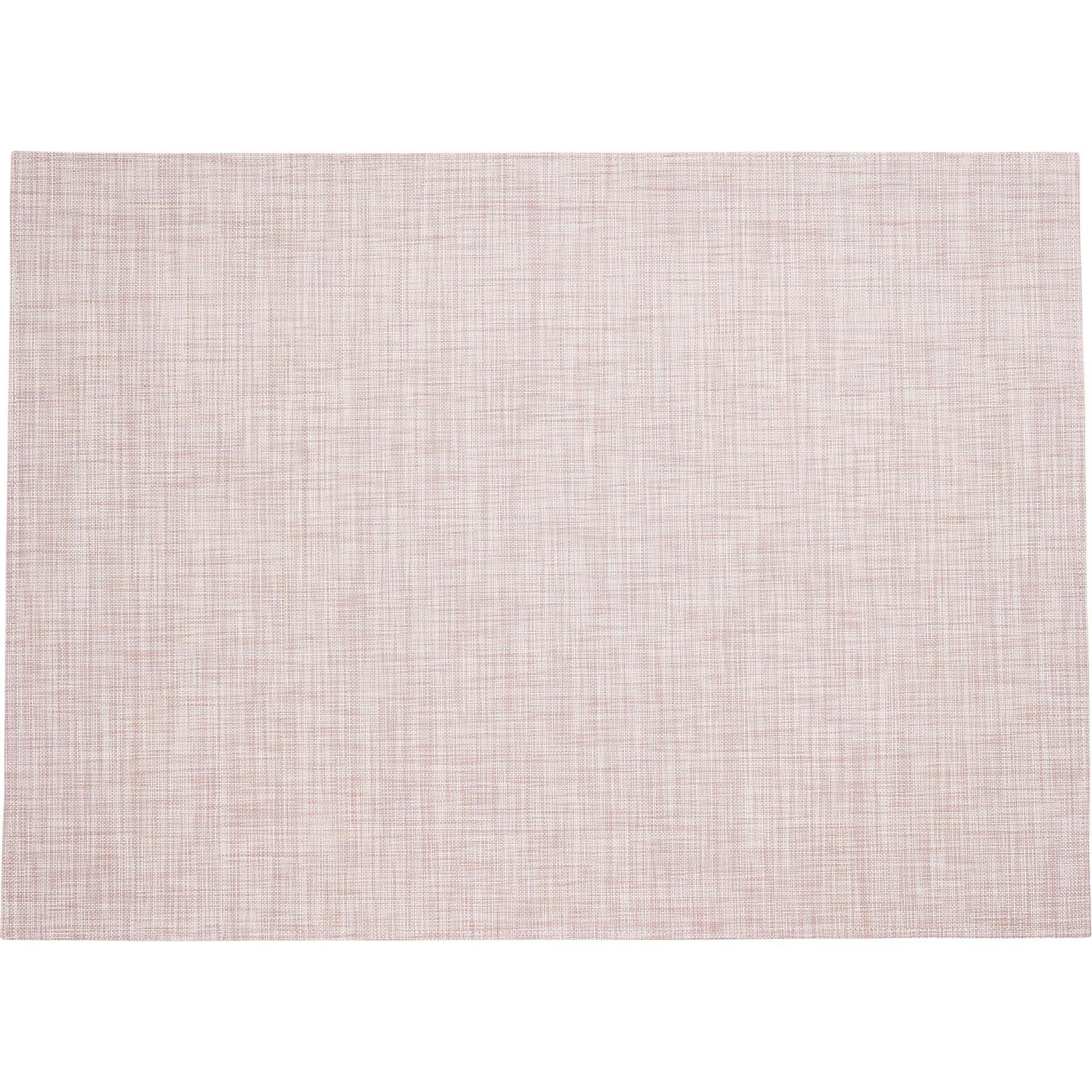 Mini Basketweave Floor Mat, Blush