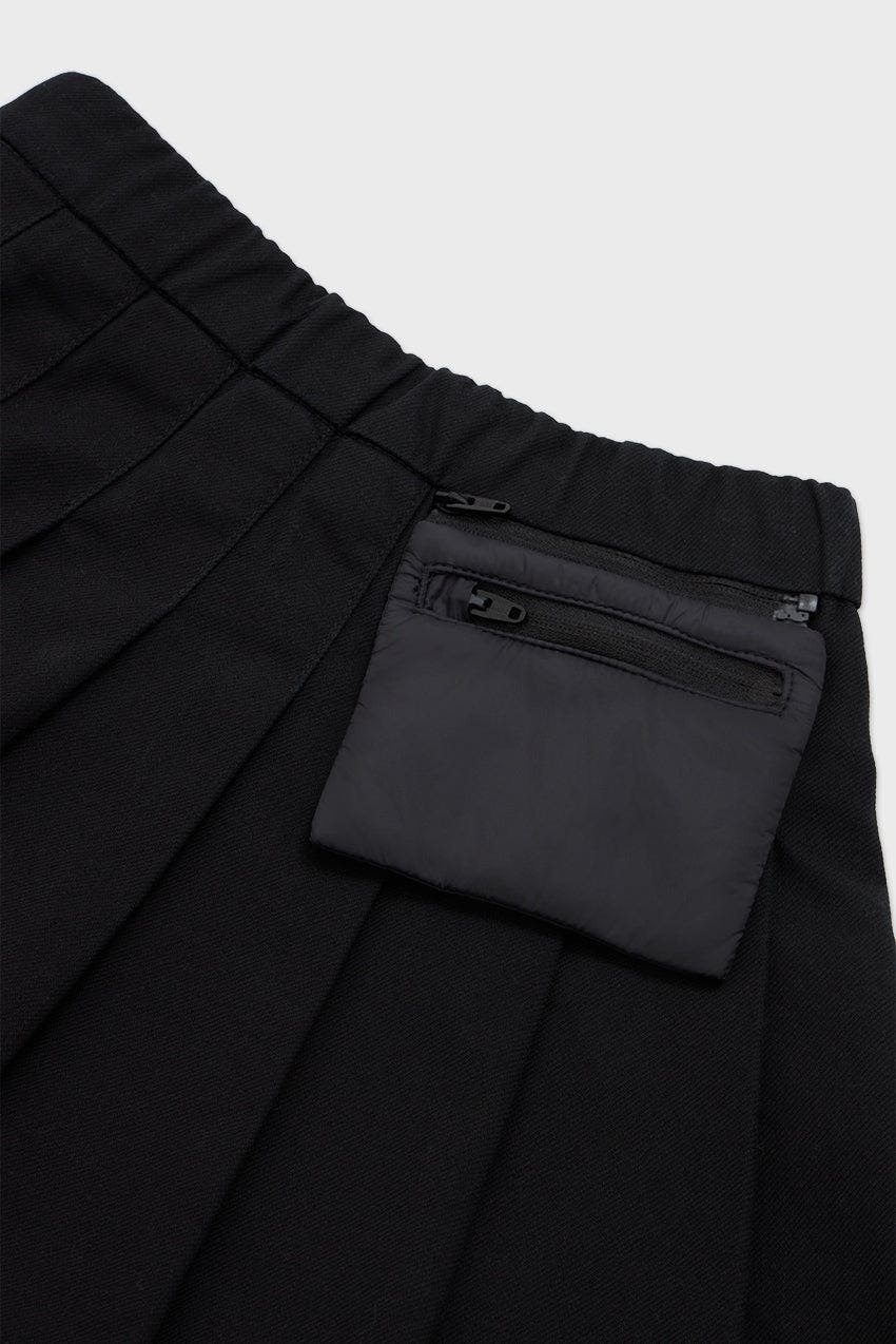 Organic Cotton Pleated Skirt