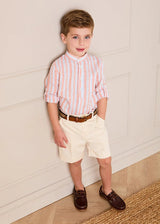Tailored Shorts in Cream (4-8yrs)