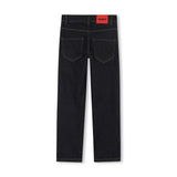 Regular Jeans Rinse Wash-Denim Trousers