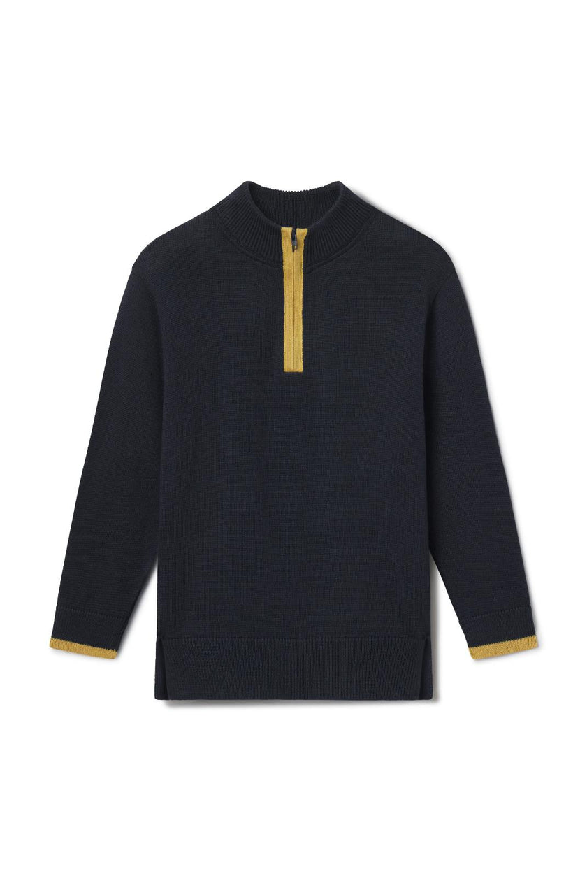 Griffin Sweater in Collegiate Navy