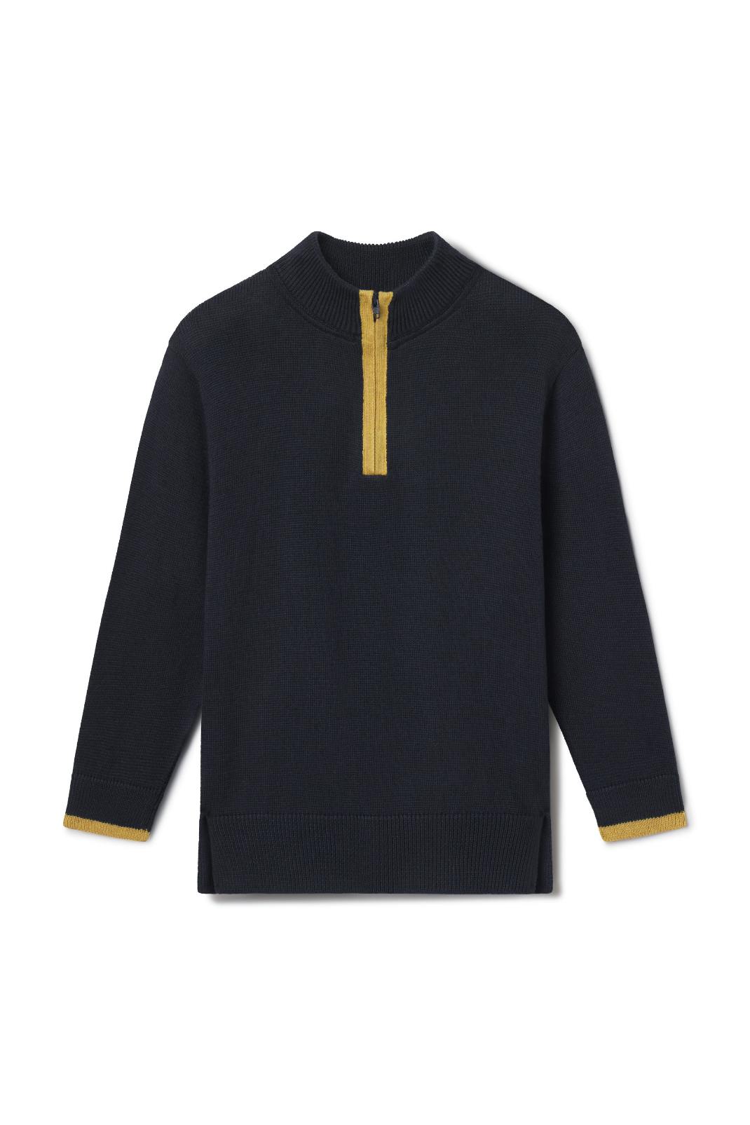 Griffin Sweater in Collegiate Navy