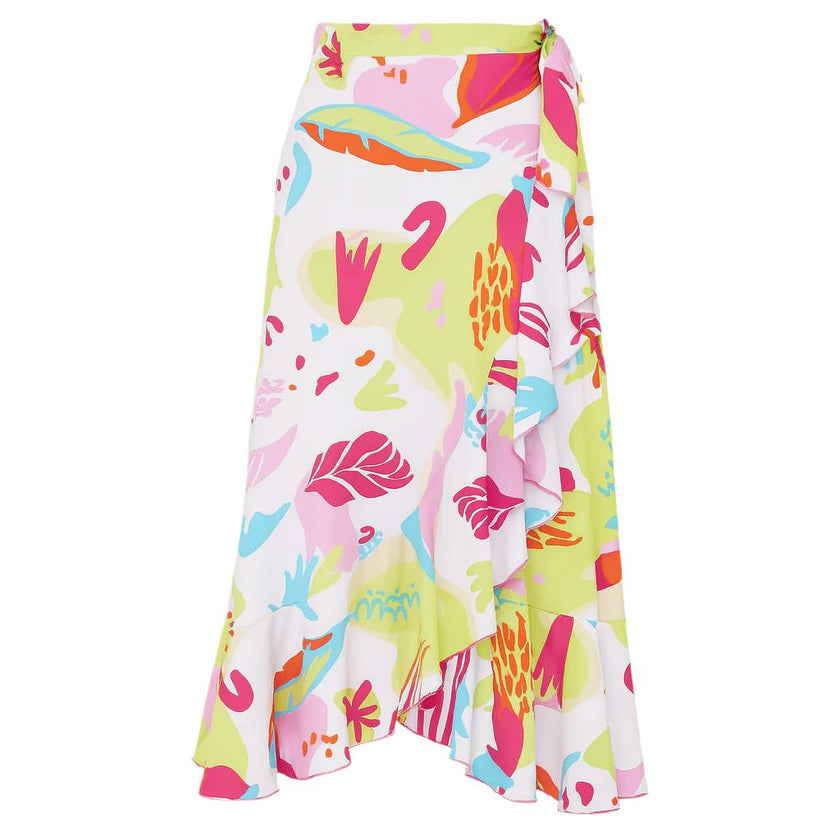 Women's Wrap Skirt - Viva Print