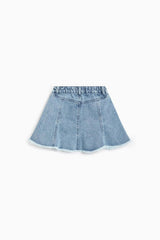 Ridge Denim Skirt