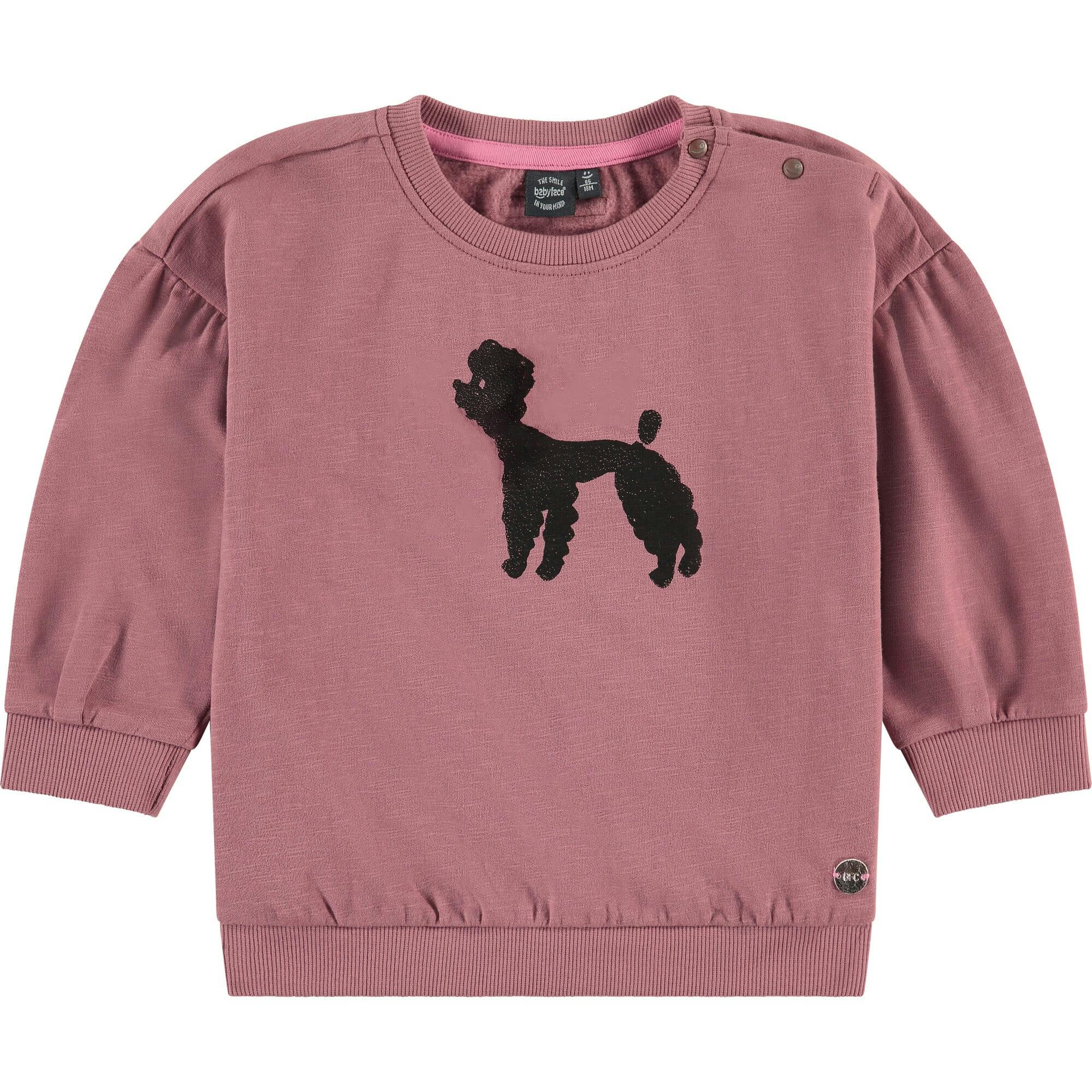 Poodle Print Sweatshirt