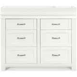 Wesley Farmhouse 6-Drawer Assembled Double Dresser