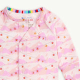 Magnetic Convertible Coverall PINK APRES CHIC