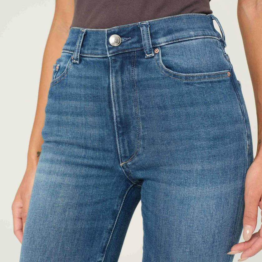 Halle Straight High Rise Instasculpt 29" Jeans | Palm Springs