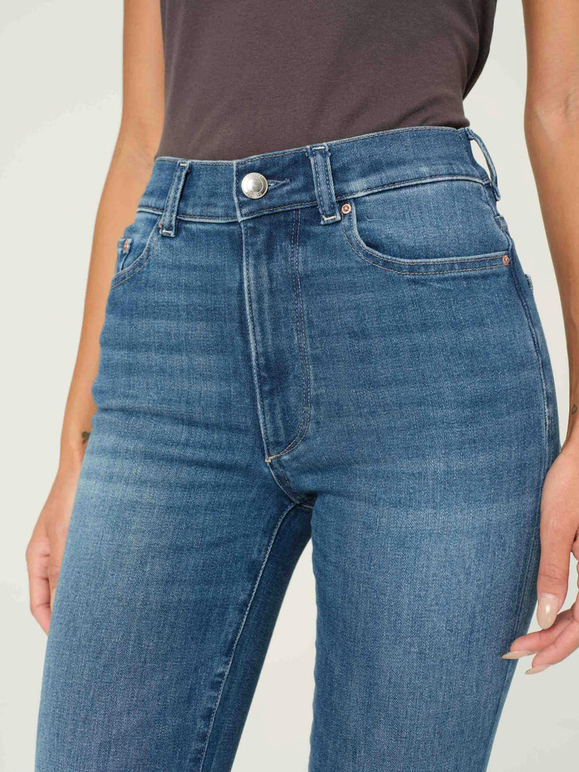 Halle Straight High Rise Instasculpt 29" Jeans | Palm Springs