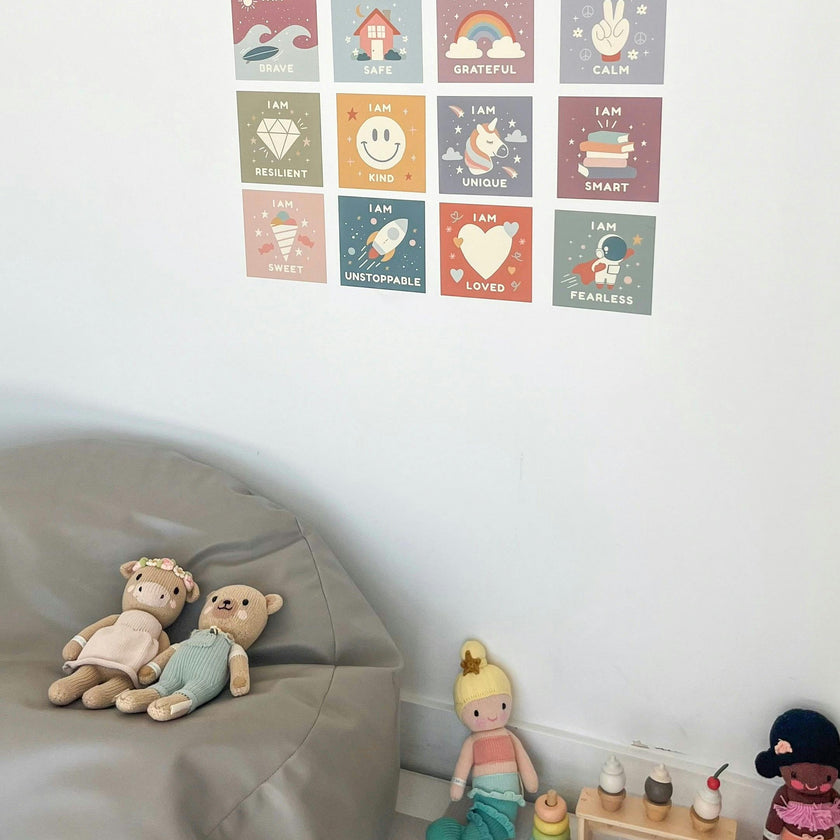 Peel & Stick Fabric Wall Stickers