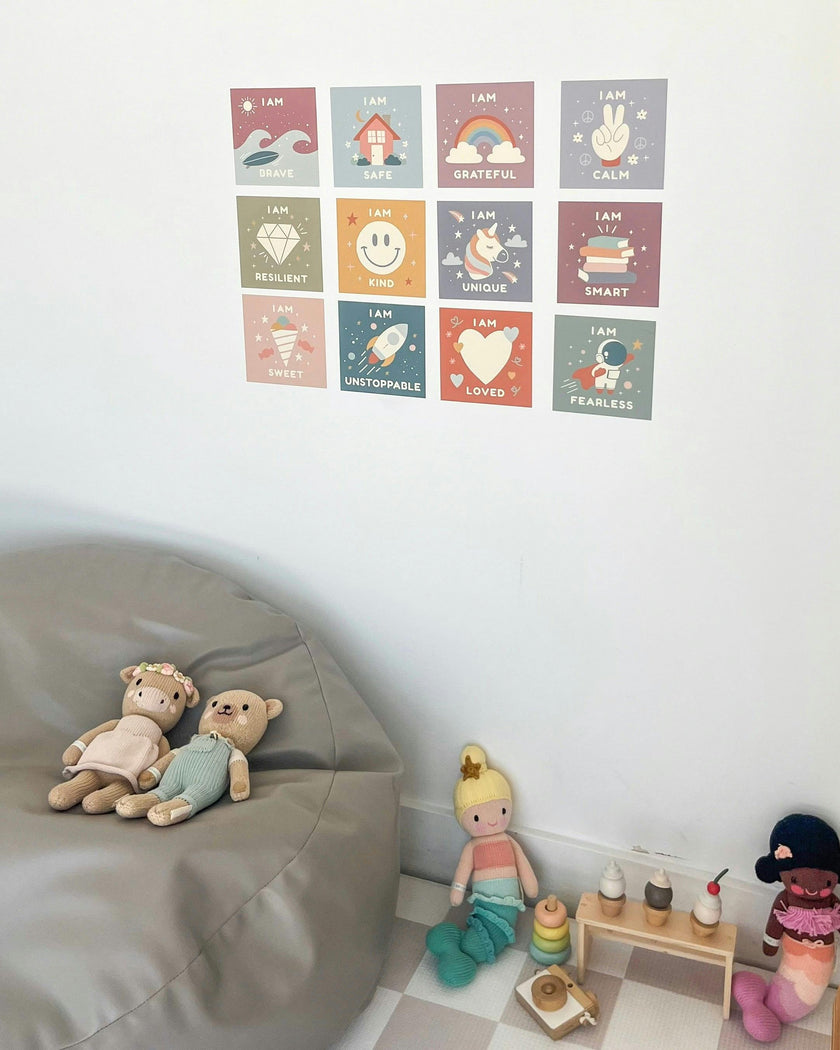 Peel & Stick Fabric Wall Stickers