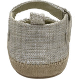 Daisies Tan Lurex Linen Espadrille First Kick