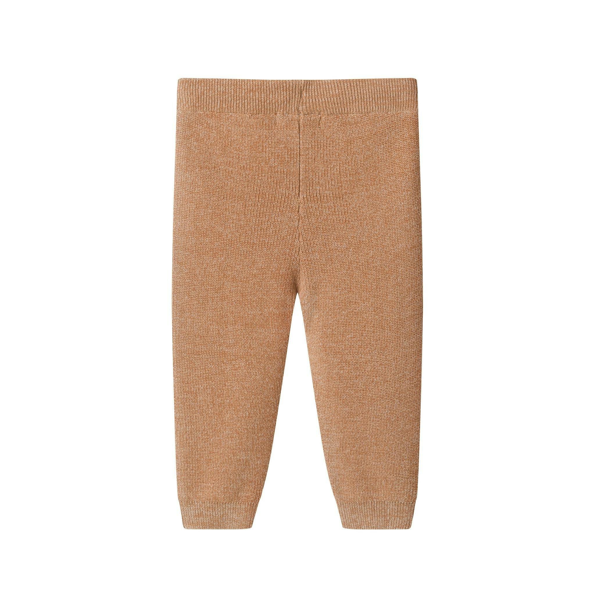 Infant Boys Hooded Sweater Knit Set | Thanksgiving Patches - Beige