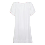 women's balboa white coverup