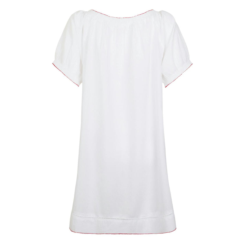 women's balboa white coverup