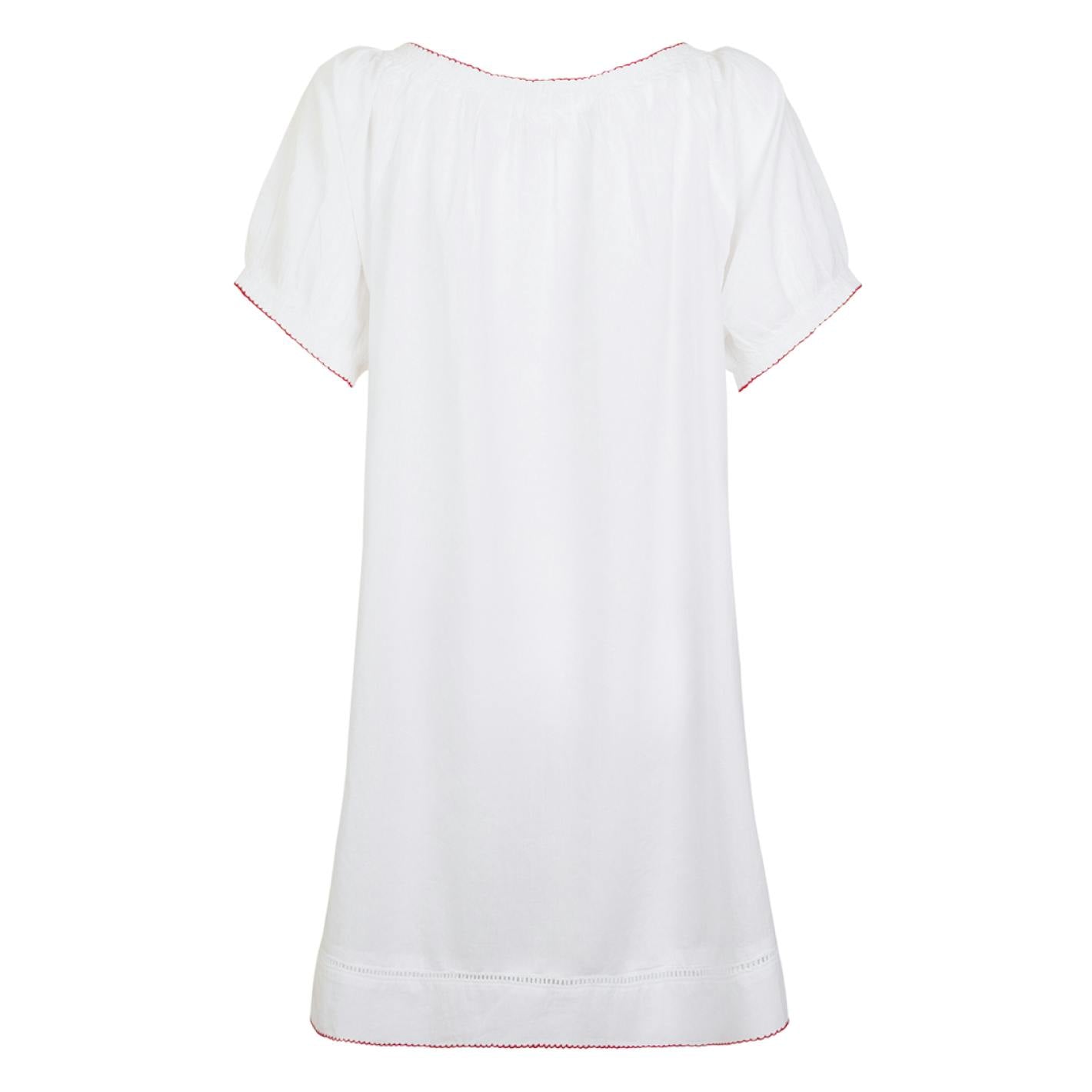 women's balboa white coverup