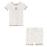 Cherry Print Shorts Set