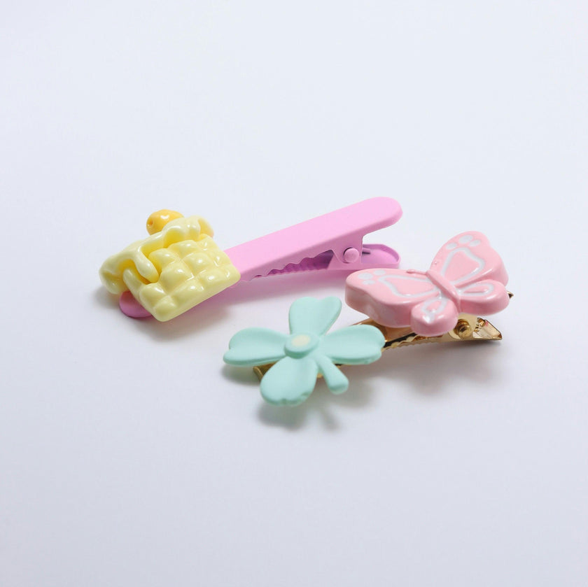 Sugar & Spice Hair Clips (Set of 2)