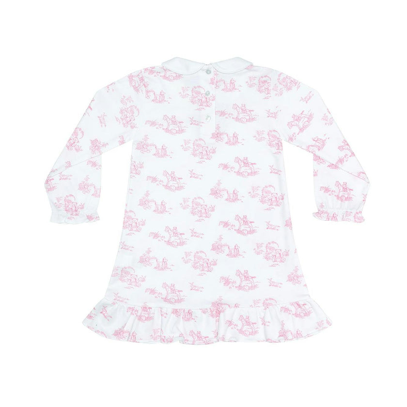 Pink Toile LS Playtime