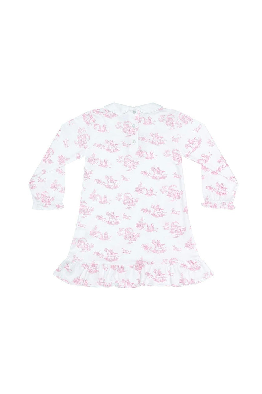 Pink Toile LS Playtime