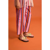 TROPIC STRIPED PANTS PINK