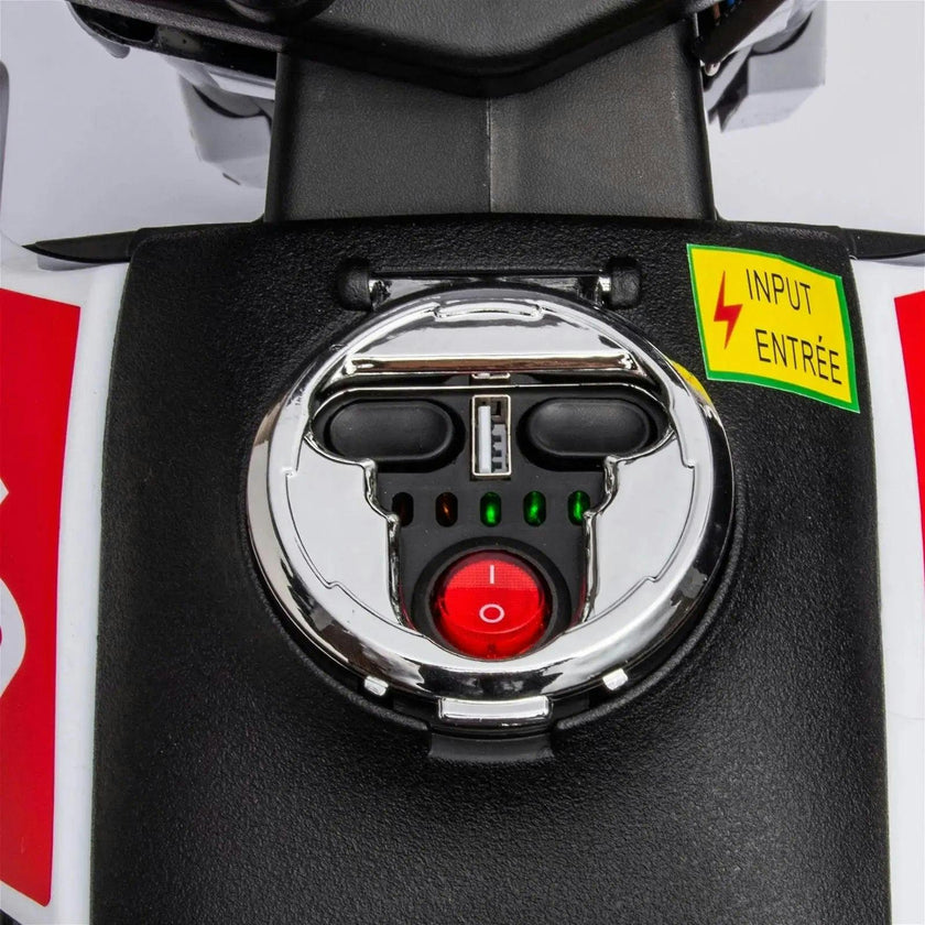 12V Aprilia Motorcycle 1 Seater Ride On for Kids
