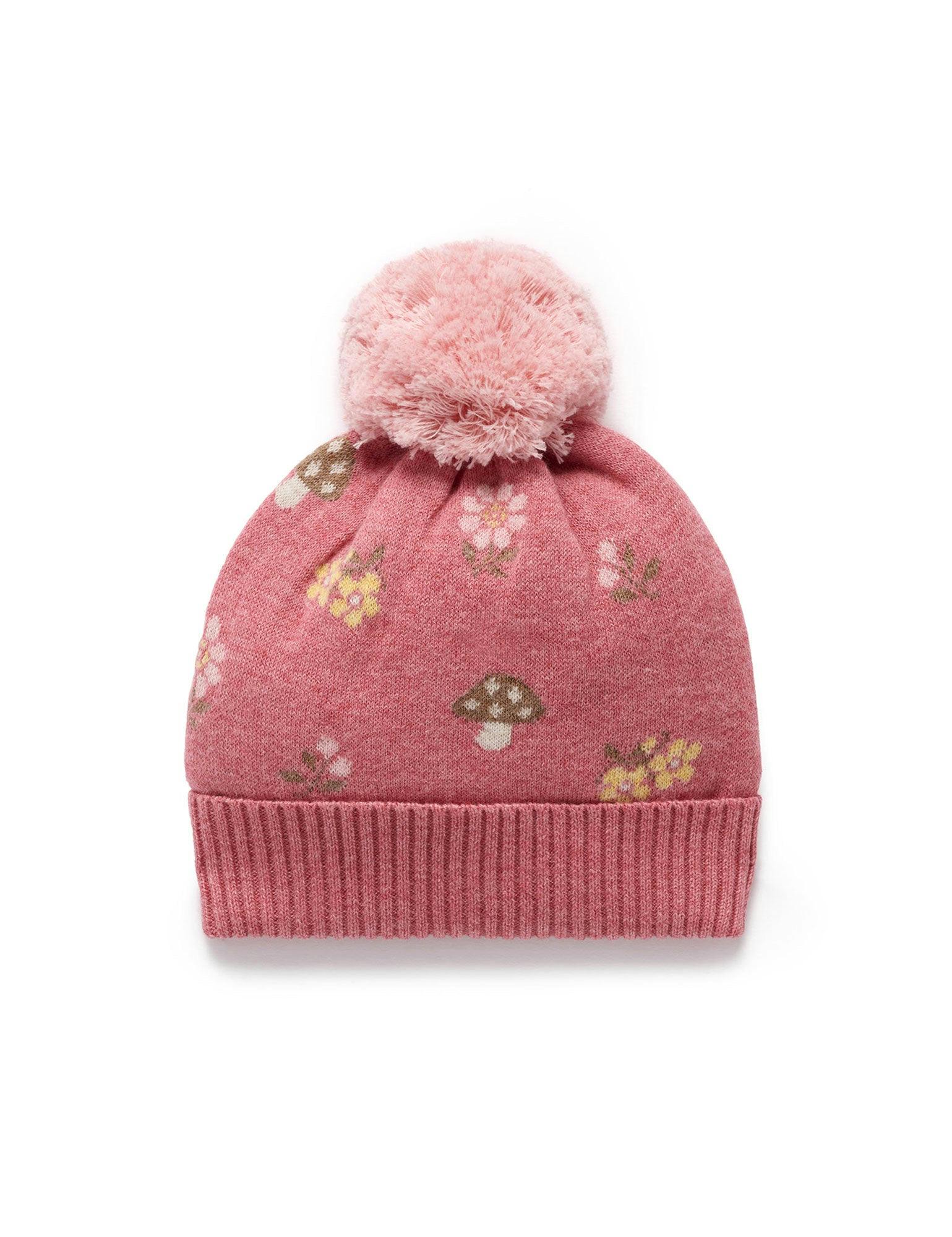 Magical Forest Beanie Toadstool Jaquard