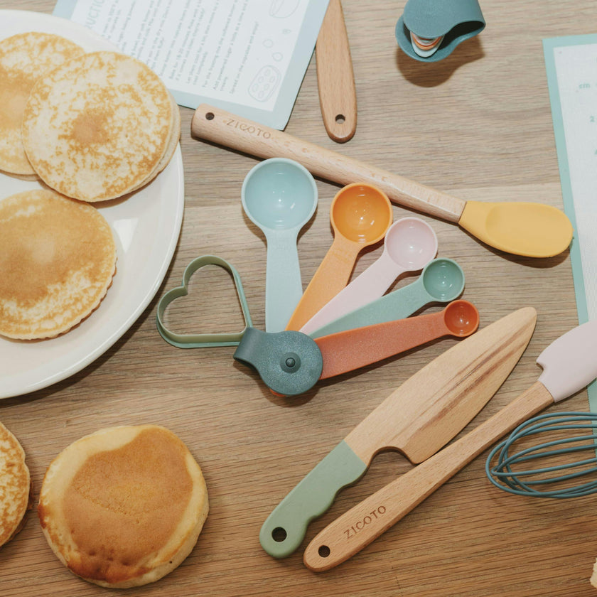 Kid Safe Cooking Tools - Kids Baking Set Gift for Girls