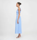 The Azalea Nap Top - Blue Stripe