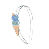 Ice Cream Double Scoop Pastel Headbands -SUM
