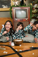 Kids So Soft Pajama Set in Very Merry Santa