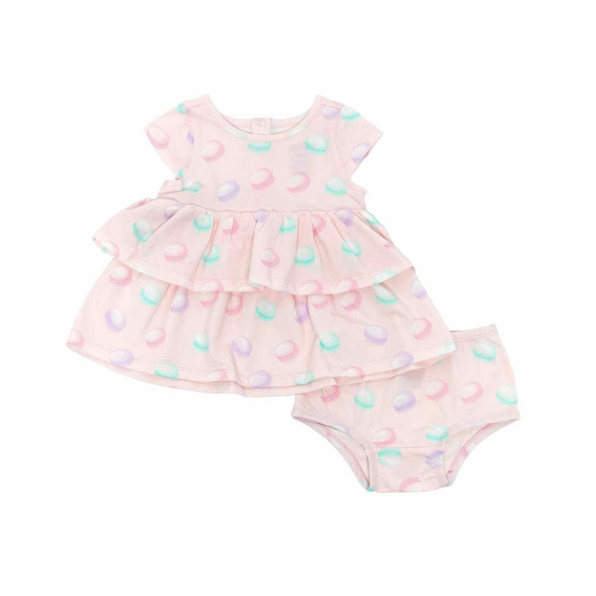 Macarons Layered Dress with Bloomers