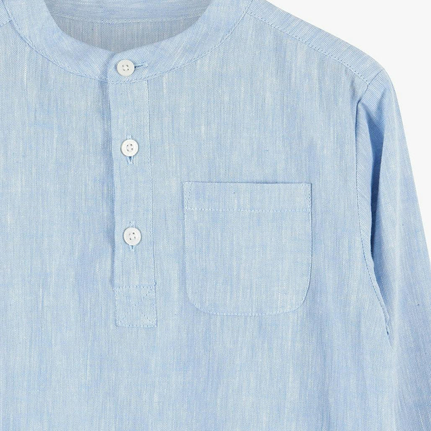Oscar Shirt in Pale Blue