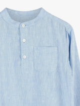 Oscar Shirt in Pale Blue