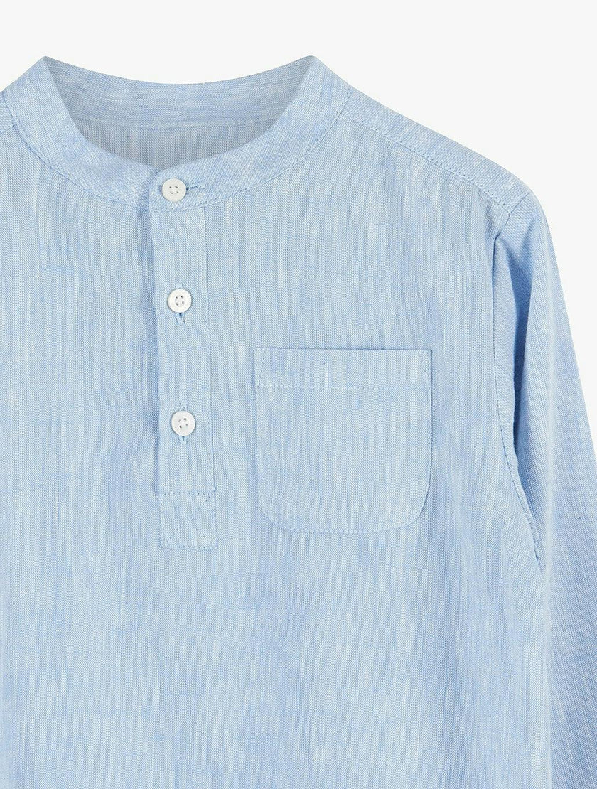 Oscar Shirt in Pale Blue