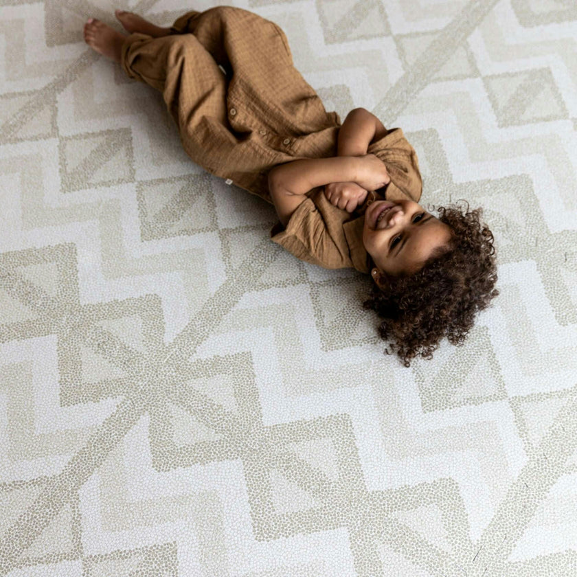 Kilim - Feather Gray - Play Mat, Prints