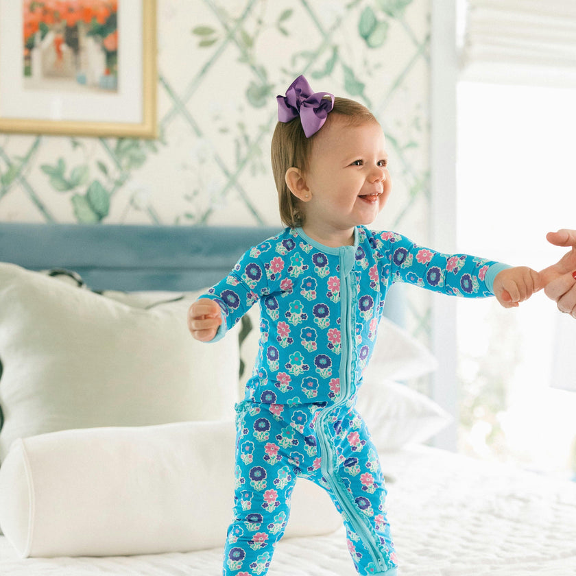 Zoey Bamboo Ruffle Romper