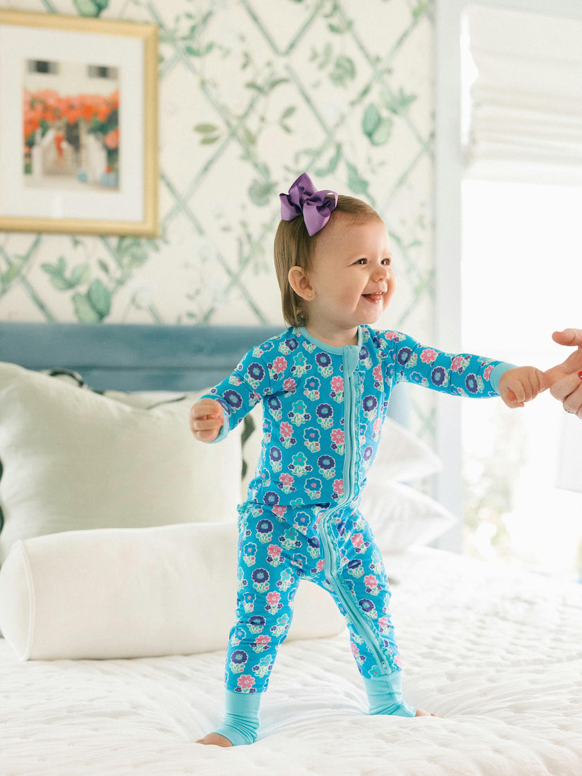 Zoey Bamboo Ruffle Romper