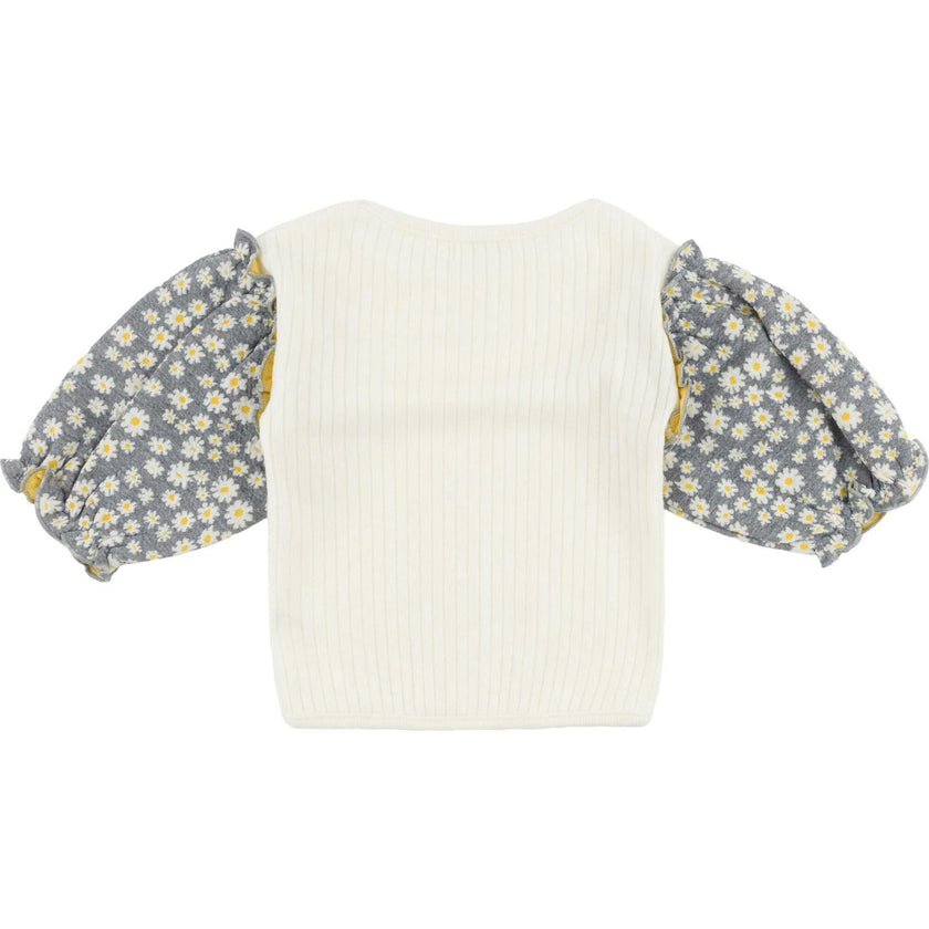 Pucker Mini Daisies Nellie Blouse