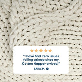 Organic Cotton Weighted Blanket