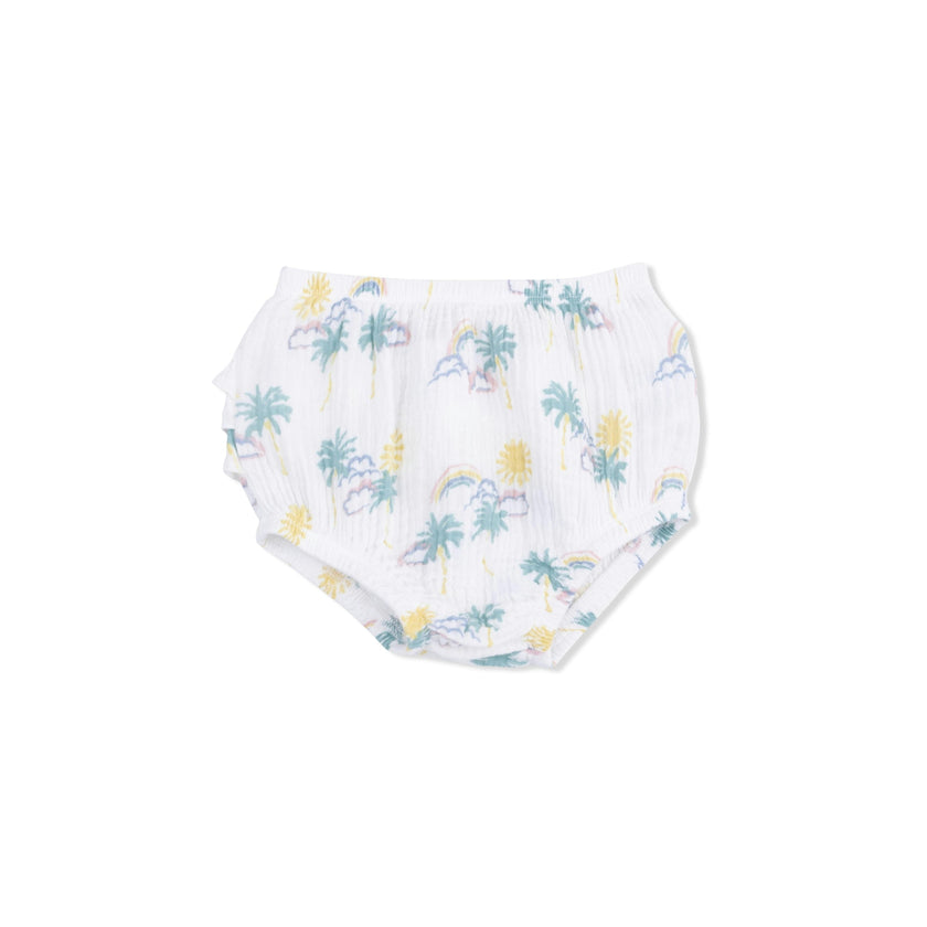 Palm Trees and Rainbows - Sundress and Bloomer