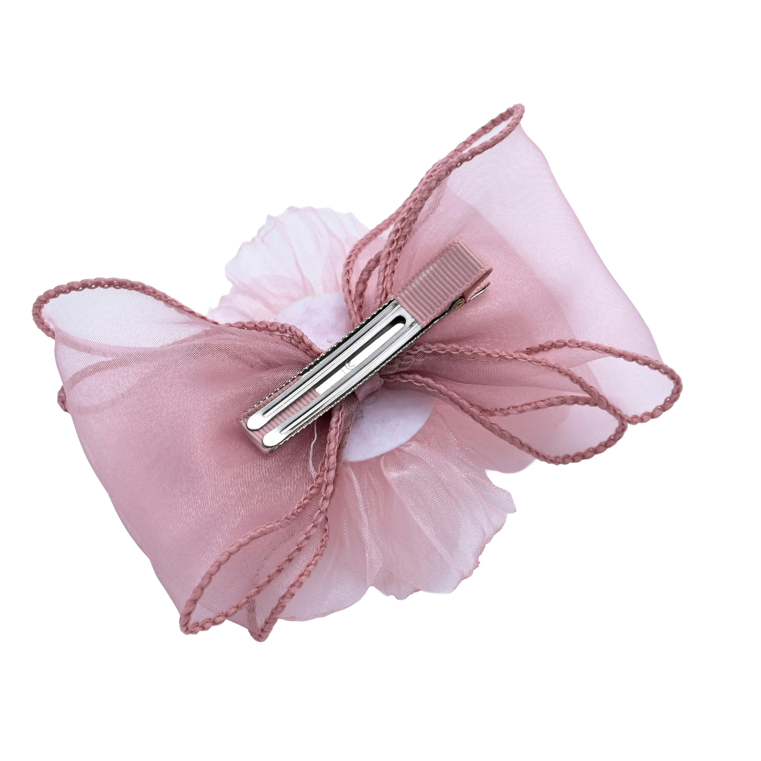 Multicolor Flower Hair Clip Set