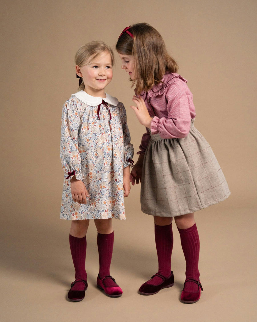 Viana Skirt Beige Tweed