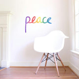 Watercolor Words • Peace • Peel-and-Stick Wall Decals