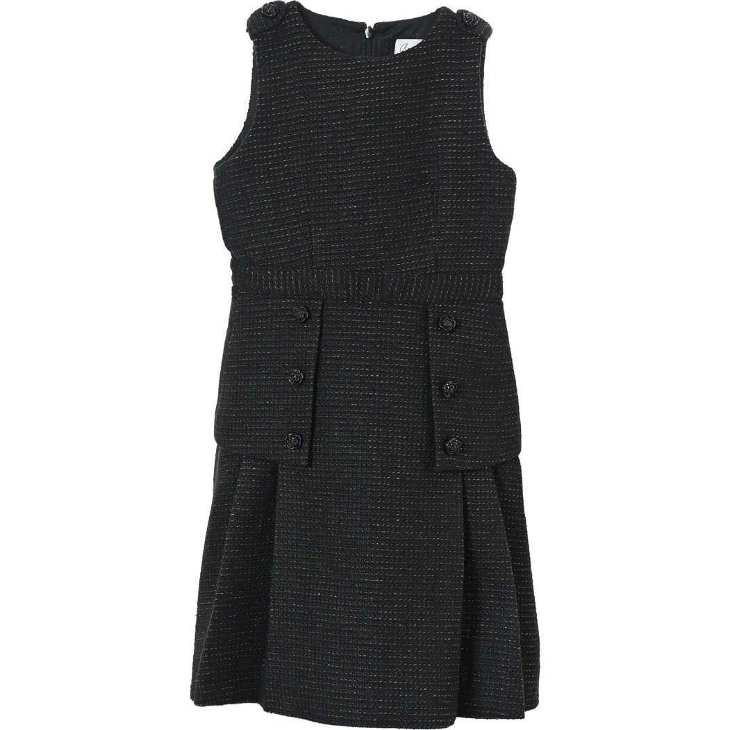 Daphne dress (ivory with gold metallic thread)