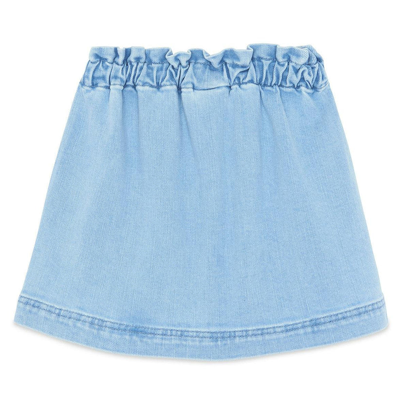 BONTON Douchka Skirt - Denim Blanchi